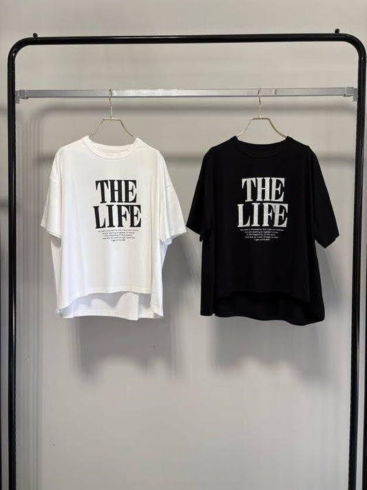 【予約】【3月下旬入荷予定】マルゴーヴィンテージ展示会　MGCT-27035-S    THE LIFE Tシャツ　2027/Spring collection　(20261006MG)