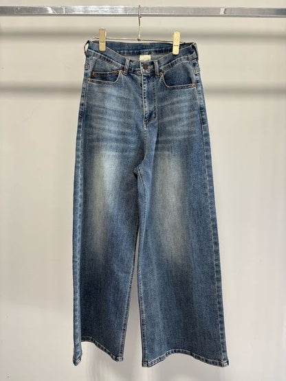 【予約】【2月下旬入荷予定】GOOD VIEW DESIGN展示会　GVDPT-27003  ルーズバギーデニム　2027/Spring collection　(20261006GVD)