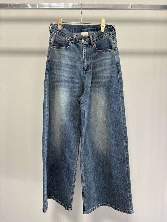 【予約】【2月下旬入荷予定】GOOD VIEW DESIGN展示会　GVDPT-27003  ルーズバギーデニム　2027/Spring collection　(20261006GVD)