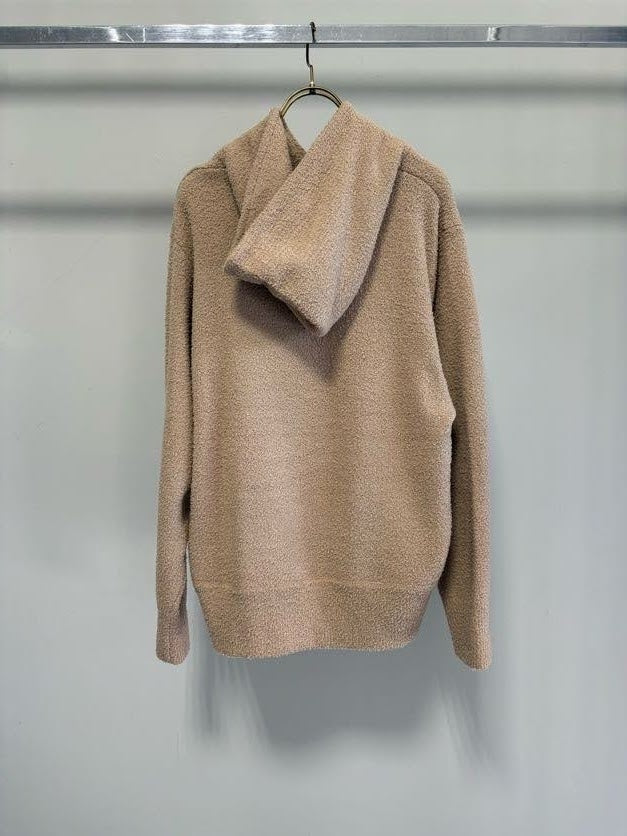 【予約】【2月下旬入荷予定】GOOD VIEW DESIGN展示会　GVDKN-27005  ループヤーンフーディー　2027/Spring collection　(20261006GVD)
