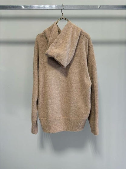 【予約】【2月下旬入荷予定】GOOD VIEW DESIGN展示会　GVDKN-27005  ループヤーンフーディー　2027/Spring collection　(20261006GVD)