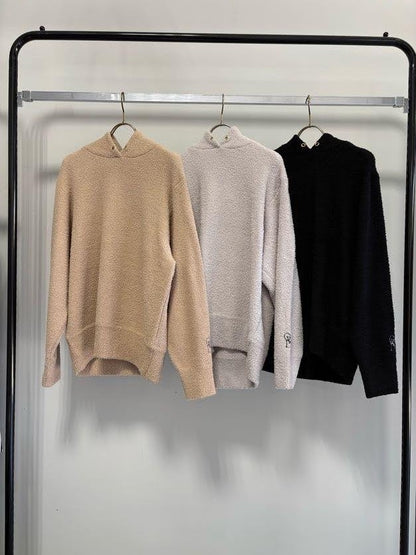 【予約】【2月下旬入荷予定】GOOD VIEW DESIGN展示会　GVDKN-27005  ループヤーンフーディー　2027/Spring collection　(20261006GVD)