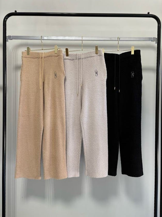 【予約】【2月下旬入荷予定】GOOD VIEW DESIGN展示会　GVDKN-27006  ループヤーンパンツ　2027/Spring collection　(20261006GVD)