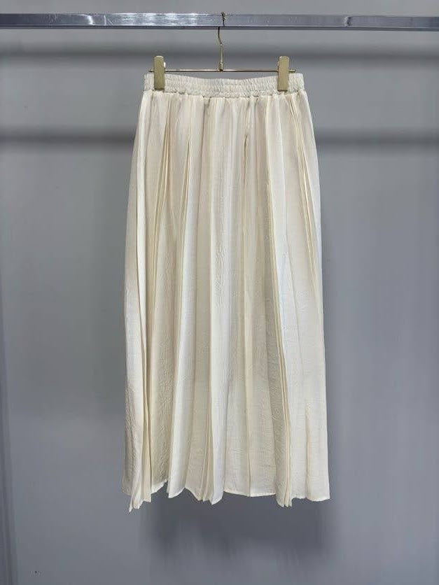 【予約】【2月下旬入荷予定】GOOD VIEW DESIGN展示会　GVDSK-27010  プリーツスカート　2027/Spring collection　(20261006GVD)