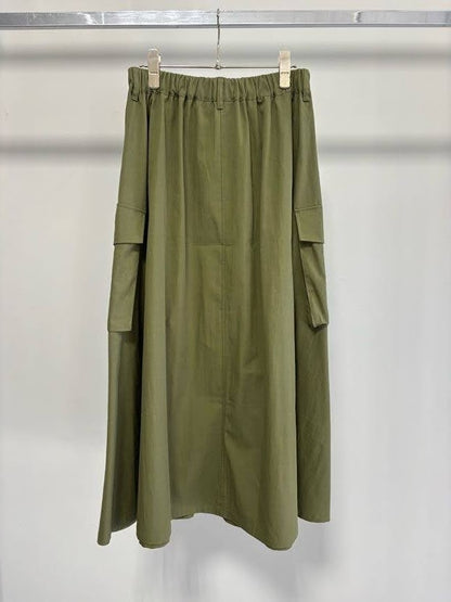 【予約】【2月下旬入荷予定】GOOD VIEW DESIGN展示会　GVDSK-27012  カーゴサーキュラースカート　2027/Spring collection　(20261006GVD)