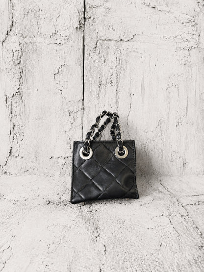 【2026/9月MUL展示会】【予約】MUL164-284  　SHOPPER10 　形状記憶レザー　ブラックキルティング型押し　　(20260912)