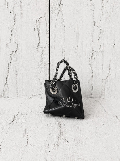 【2026/9月MUL展示会】【予約】MUL164-284  　SHOPPER10 　形状記憶レザー　ブラックキルティング型押し　　(20260912)